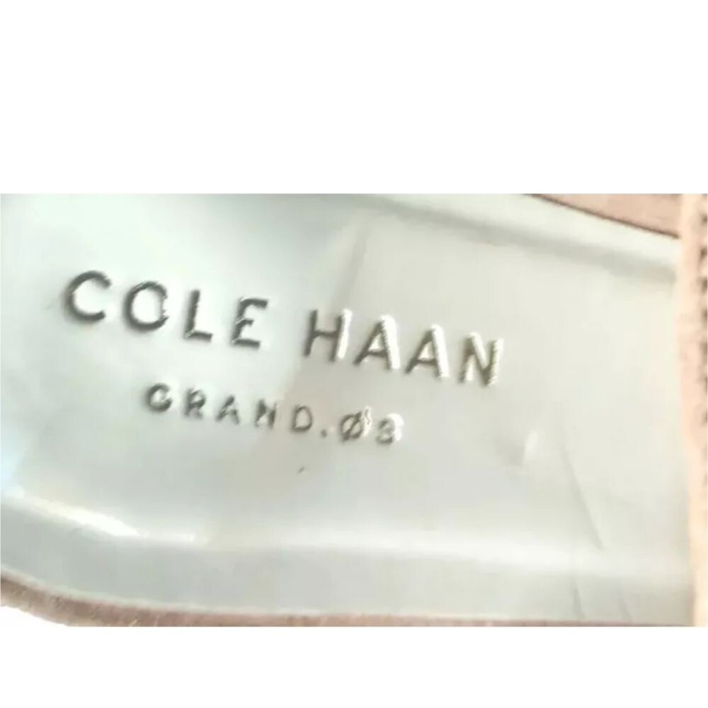 Cole Haan Kadi Sandals Size 6.5 B  Womens Shoes Peach Ankle Strap Retail $150 - Picture 9 of 10